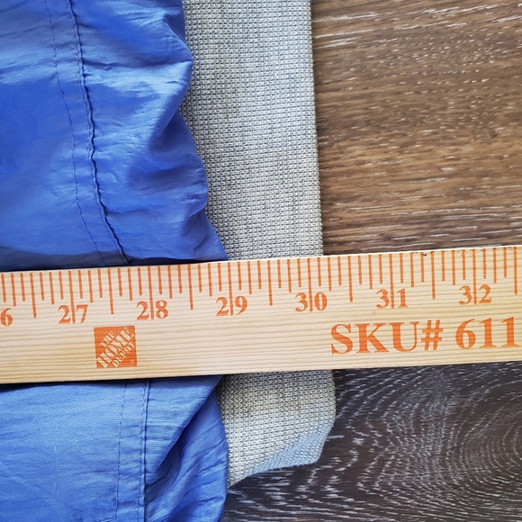 Vintage Reversible Jacket Retro 80s Blue Pink and Grey Large by Current Scene - Picture 15 of 16